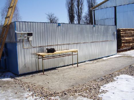 Сушильные камеры. Котлы.