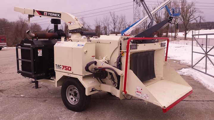 Автономные измельчители древесных отходов Terex Woodsman США.