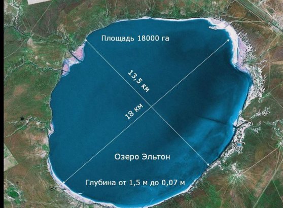 Участок 36 га на берегу соленего озера Эльтон аналог Мертвого моря