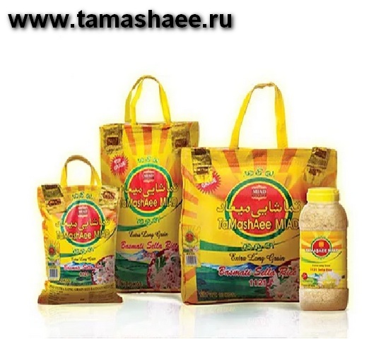 Miad Tamashee Basmati Rice, Басмати рис, длиннозерный рис