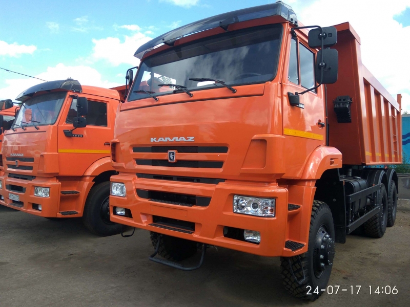 Камаз 6522, самосвал 6x6, 2013 г.