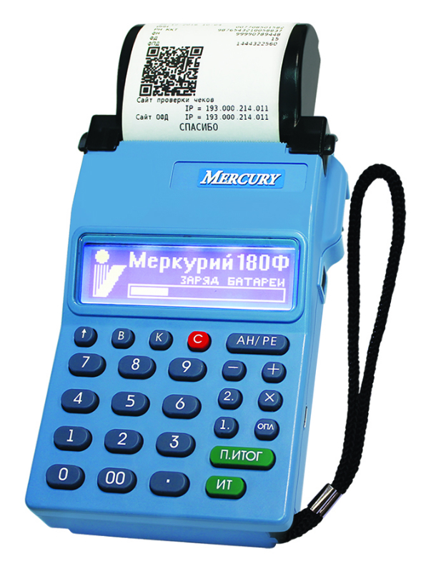 Онлайн-касса Меркурий-180Ф с ФН
