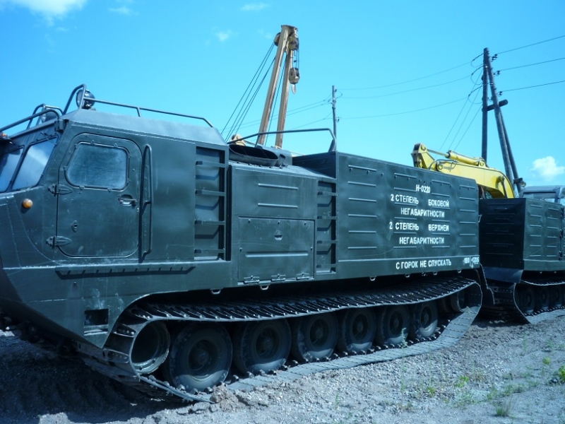Вездеход ДТ-30ПЭ-1 Витязь