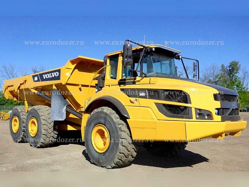 Думпер VOLVO A40G, 2014, 5137 мч, из Европы