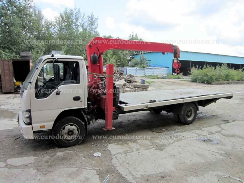 Эвакуатор с КМУ ISUZU 75, 2008 г.