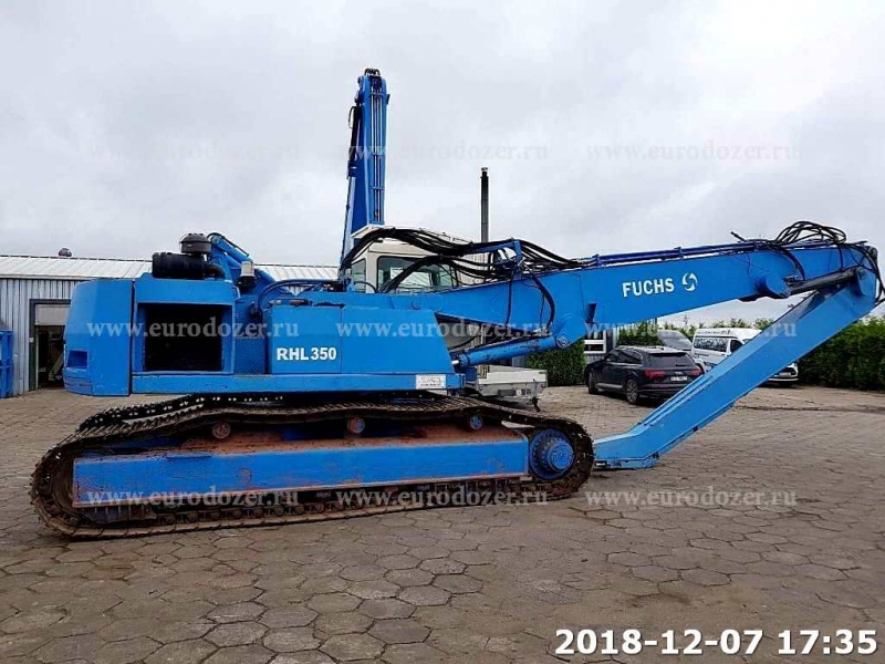 Перегружатель TEREX FUCHS 350, из Европы