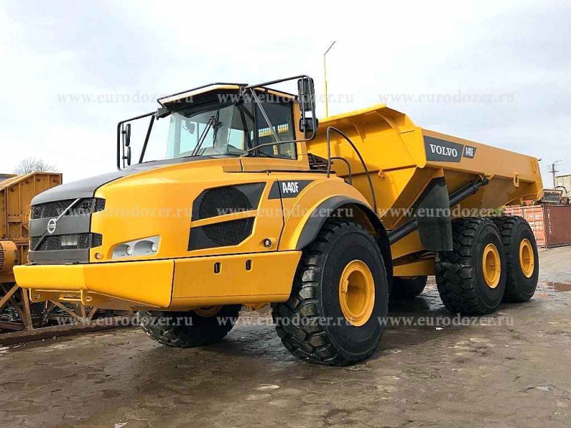 Сочлененный самосвал VOLVO A40F, 2012 г, 10000 мч, из Европы