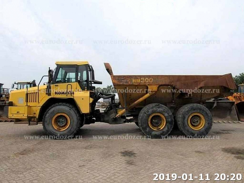 Сочлененный самосвал KOMATSU 300, из Европы
