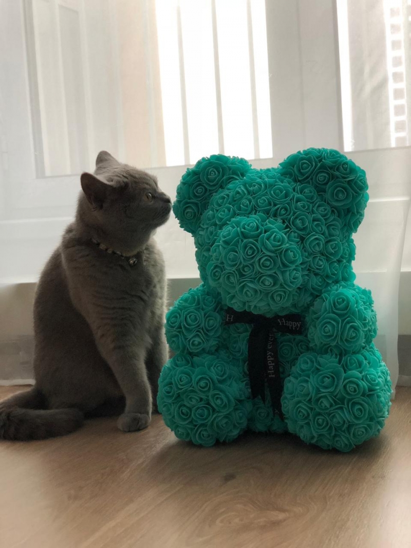 Мишки из роз