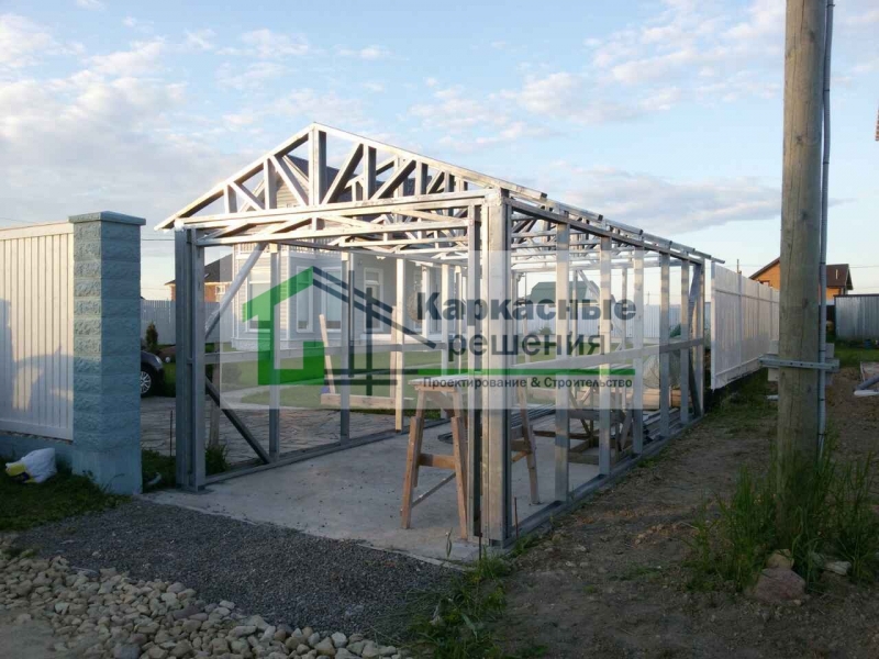 Продам красивый, надежный, не дорогой каркас Гаража