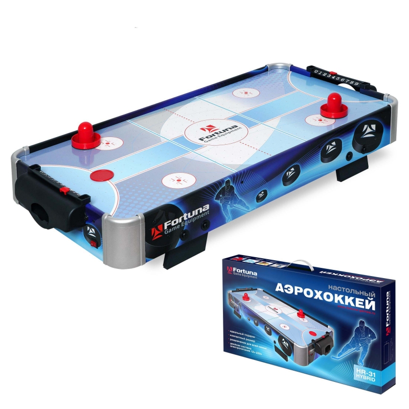 Настольный аэрохоккей Fortuna HR-31 Blue Ice Hybrid