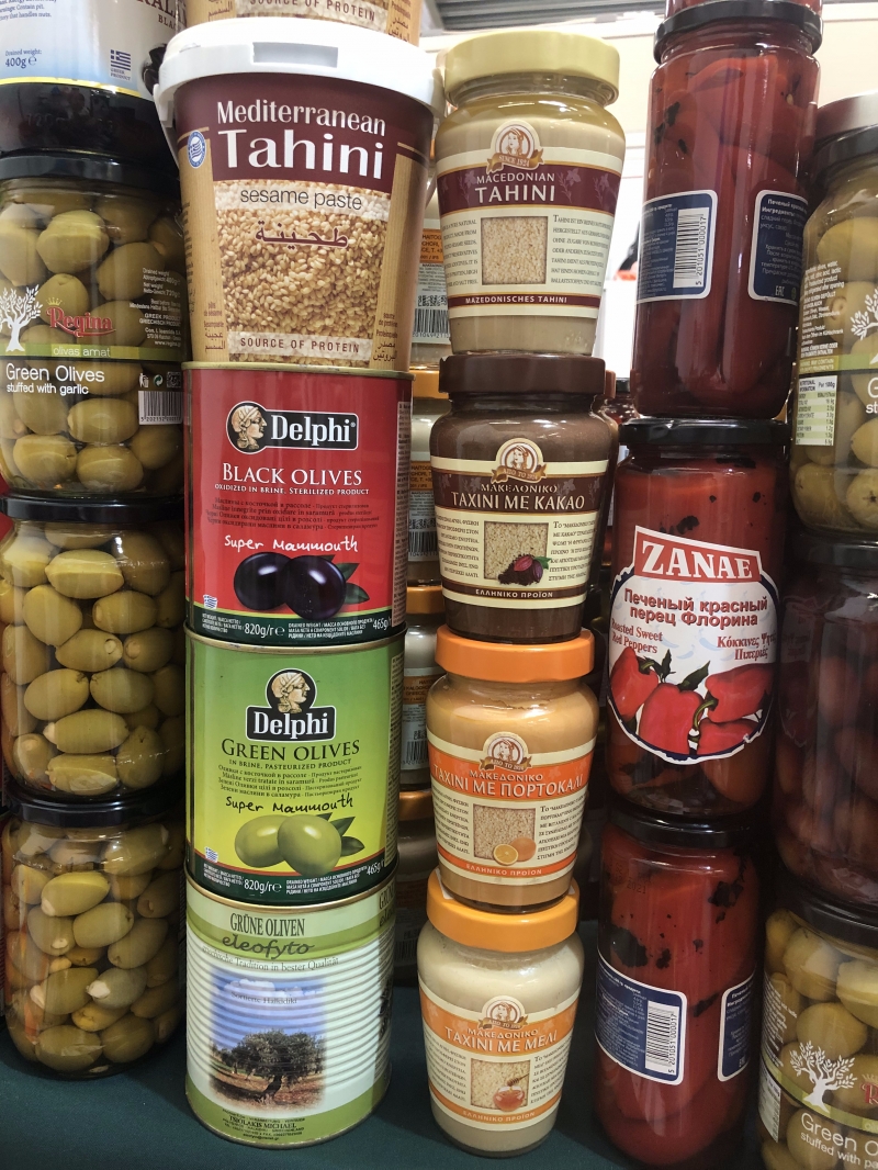 Греческая продукция. Оливки, оливковое масло и др