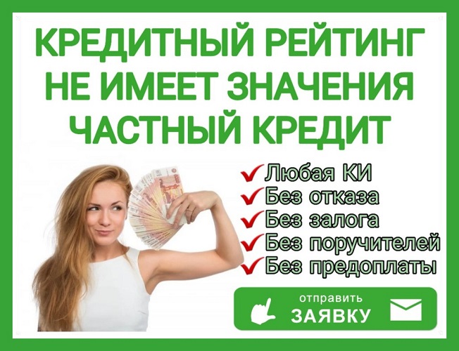 Кредитный рейтинг не имеет значения. Помощь для ВСЕХ