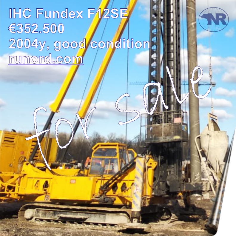 IHC Fundex F12SE 2004 буровая установка