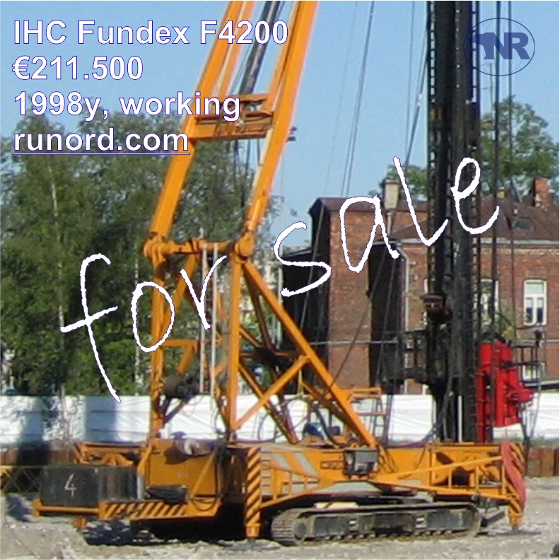 IHC Fundex F4200 1998 буровая установка бу