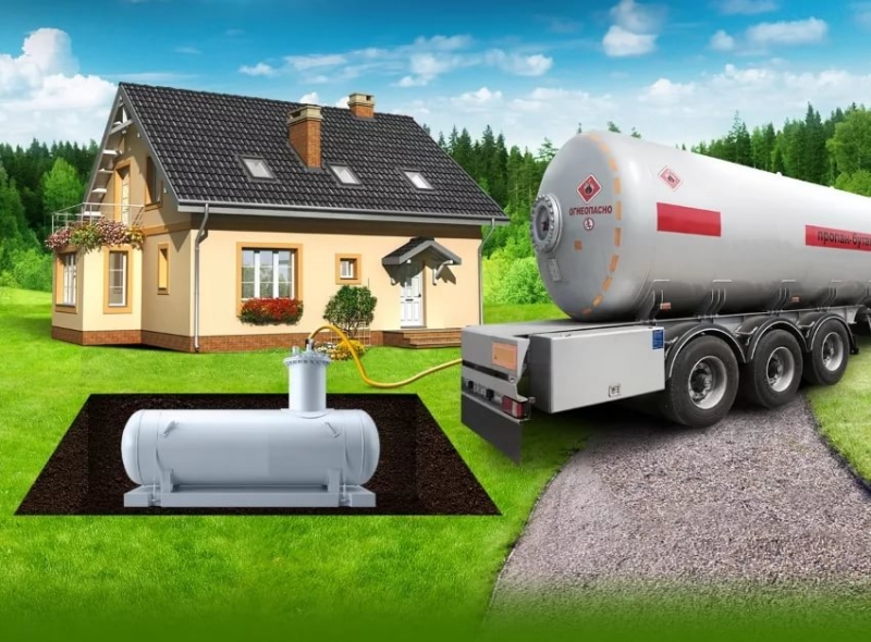 Газгольдеры для частного дома