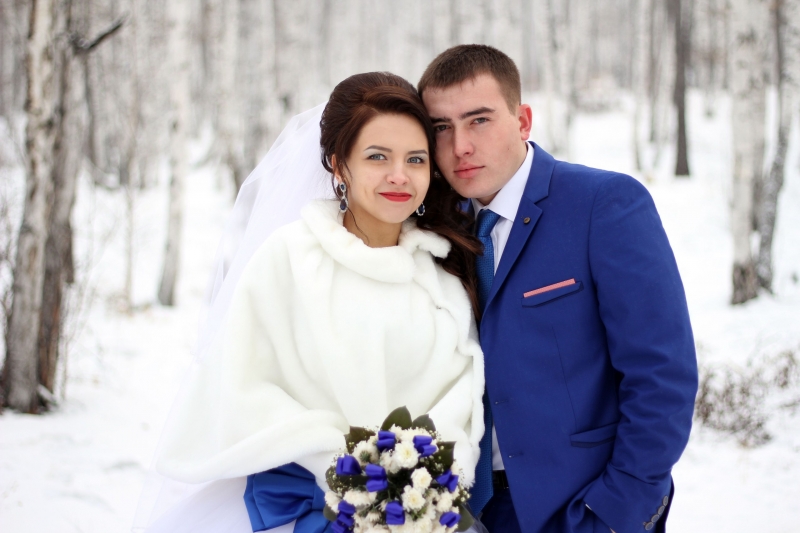Свадьба в Томске - зимой Парад Парк Отель