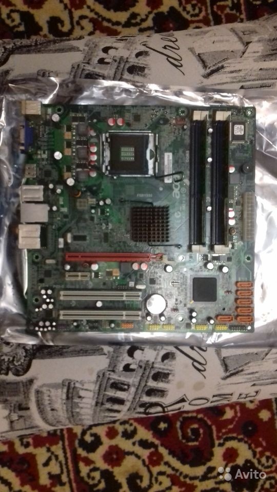 Материнская плата 775 сокет оперативка DDR3