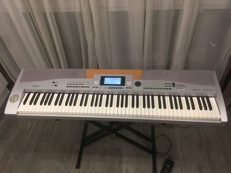 Цифровое пианино  синтезатор Alina Pro DSP-60 продаю бу